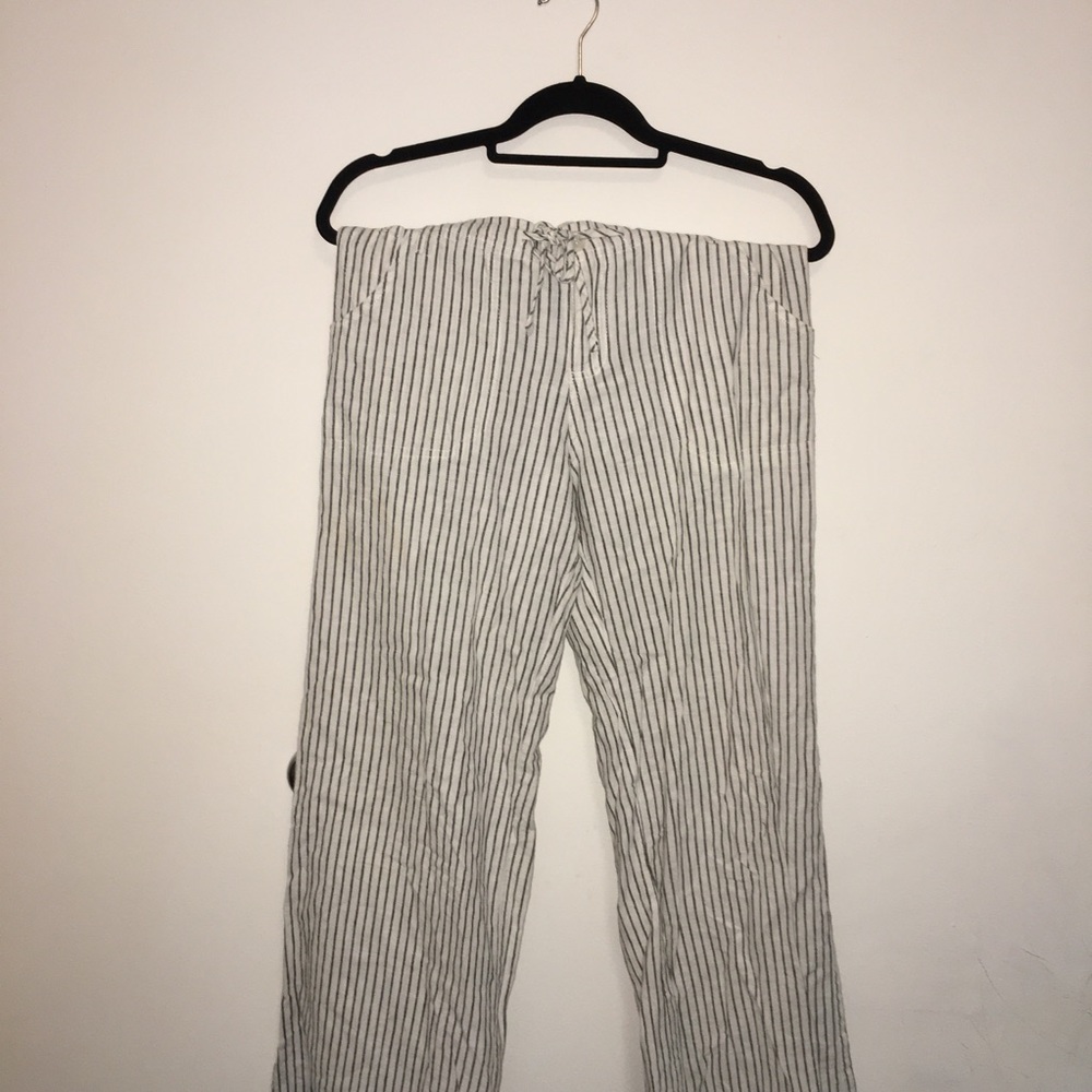 Beachy stripe pants
